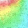 Mapa topográfico Pedara, mapa de relieve, mapa de altitud