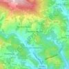 Mapa topográfico Tovo San Giacomo, mapa de relieve, mapa de altitud