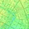 Mapa topográfico 猛追湾街道 / Mengzhuiwan, mapa de relieve, mapa de altitud
